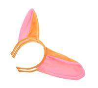 minkissy 2pcs Donkey Ears Headbands Plush Animal Hairbands for S Costume Play Halloween Christmas Festival Party Accessory