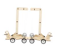 minkissy 2pcs Educational Gravity Car DIY Science Learning Kit for Hands Assembly Model to Develop Coordination and Intellectual Skills for Stem Science Experiments and School Random Color