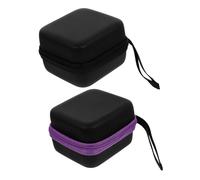 minkissy 2pcs Essential Oil Storage Bag Carrying Rope 5ml Essential Oil Bottle Holders for Portable Storage