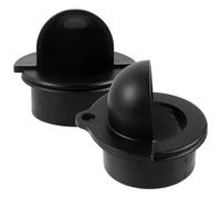 minkissy 2pcs Foosball Table Ball Store Basket with Drop Ball Basket, Black Abs Foosball Table Accessory, Easy to Use and Withstand Heavy Loads for Sports Teams and Everyday