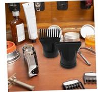 minkissy 2pcs Hair Dryer Nozzle Attachments Plastic Hair Tool with Flat and Comb Styling Nozzles for Salon Hairdressing Drying and Styling Durable and Easy to Install