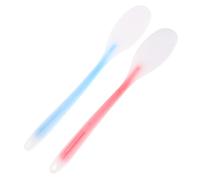 minkissy 2Pcs Handheld Acupoint Massager Stick Silicone Massage Paddle for Muscle Relief Portable Back Massage Tool for Fatigue Removal and Meridian Soothing for Home and Travel