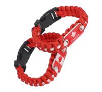 minkissy 2pcs Lightweight Handmade Emergency Wrist Strap for Camping Hiking and Travel Durable Seven Core Material for Outdoor Adventures