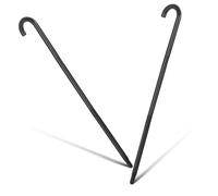 minkissy 2pcs Magician Crutches Cosplay Walking Sticks Lightweight Theatrical Props for Stage Shows and Performances Easy to Carry Durable Design for Fun Role Playing Activities