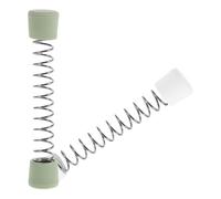 minkissy 2pcs Magnetic Washing Machine Door Holders Silicone Fixator, Removable Front Load Washer Door Support Props for Ventilation and Anti-Vibration, Green White