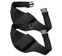 minkissy 2Pcs Mic Waist Pack Pocket for Microphone Transmitter Fitness and Dance Instructor Belt Pouch Concealable Black Microphone Carrier for Stage and Sports Use