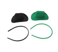 minkissy 2Pcs Mini Cowboy Hat Headbands for Women Lightweight Western Style Hair Accessories for Party Costumes Halloween Dance Durable and Comfortable Festive Headwear