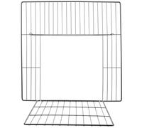 minkissy 2pcs Pet Cage Wire Door Panel 35x35cm Encrypted Mesh with Inward Opening for Cat Cage Replacement, Multipurpose Pet Fence Door Suitable for Indoor Playpens and Small Animals