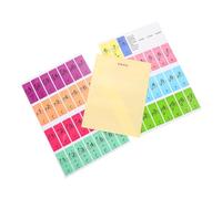 minkissy 2Pcs Piano Keyboard Stickers Introductory Piano Decal Non Adhesive Lightweight Design for Easy Removal for Beginners