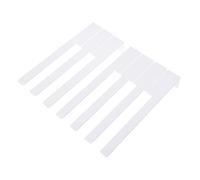 minkissy 2pcs Piano Keytops Repair Tool White Keycaps Replacement for Musical Instruments Practical Piano Accessories for Professional and Personal Use