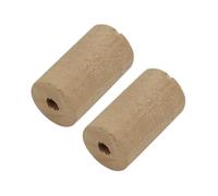 minkissy 2pcs Piccolo Protective Corks Natural Cork Instrument for Piccolo Simple Protectors for Playing Music