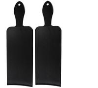 minkissy 2pcs Plastic Hair Coloring Board for Hairdresser Highlighting Board Bangs Mask Professional Hair Tint Dyeing Tool Large for Hairdressing Styling
