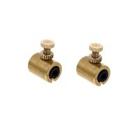 minkissy 2Pcs Portable Gold Violin Wolf Tone Mute Suppressor Easy to Install Wolf Note for Acoustic Violins Compact and Practical String Instrument Accessory
