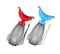 minkissy 2pcs Portable Rocket Shaped Potty for Leakproof Travel Urinal for Boys and Car Toilet for Camping Trips Emergency Use