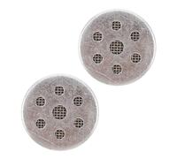 minkissy 2pcs Professional Alloy Microphone Core for Condenser Microphone with Noise Reduction and Stable Signal, Silver Replacement Capsule Head for Studio Upgrades and Recording