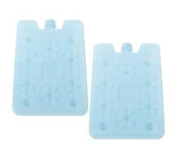 minkissy 2pcs Reusable Lunch Box Ice Packs Made of Pe for Cold Chain Logistics and Hot Summer Days, Maintain Temperature with Sustainable Cooling Ice Packs for Portable Coolers