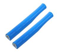 minkissy 2pcs Rubber Fencing Handle Grip Replacement for Epee Swords, Non-slip Blue Hand Grip with Enhanced Stability and Easy Installation, for Training and Competition Use
