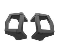 minkissy 2pcs Rv Roof Rack Luggage Strap Handle Black Top Mount Grab Handles for Camper Cargo Tie-Down Outdoor Trailer Touring Roof Platform