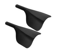 minkissy 2pcs Salon Face Hairspray Shield Cover for Women Haircut Hairdresser Protection Mask