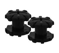 minkissy 2pcs Scuba Backplate Screws Diving Backplate Screws Plastic Flat Head Black for Soft Pad Professional Divers