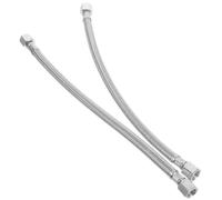 minkissy 2pcs Silent Oil-Free Air Compressor Discharge Pipe with Steel Wire Construction and Enhanced Performance, High-Pressure Exhaust Hose for Air Compressor Replacement Parts, Suitable