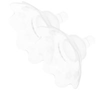 minkissy 2pcs Silicone Breastfeeding Shields Nursing Assistant Protector for Comfortable Lactation Easy to Clean Prevents Biting and Nipple Confusion for Moms the Go