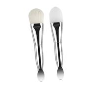 minkissy 2pcs Silicone Jelly Mask Brush Multi-function Beauty Tool Double-ended Design Essential Makeup Skincare Brush