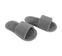 minkissy 2pcs Silicone Massage Slippers for Foot Scrubber Slipper Exfoliation Foot Scrubber for Shower Use Soft Shower