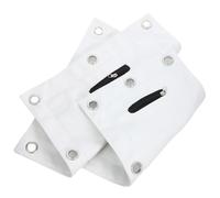 minkissy 2pcs Small Punch Bag Wall Boxing Pad Impact-dispersing Canvas Material Excellent Grip for Kicking Training Pad Wall Use Includes Gloves Nails for Secure Mount