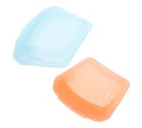 minkissy 2pcs Small Silicone Bag Medicine Travel Bag Reusable Silicone Pill Pouch Versatile Storage Solution Portable Organizer for Daily Use and Travel