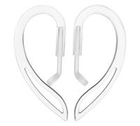 minkissy 2pcs Soft Silicone Ear Hooks Adjustable 5mm Wireless Earphone Accessories Anti-lost Ear Hooks for Sports and Daily Activities Long Wear Earphone Holder