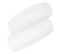minkissy 2Pcs Sturdy Washable White Silicone Shoulder Strap Cushions Non-Slip Bra Strap Pads Comfortable Anti-Slip Retainer for Daily Wear