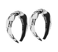 minkissy 2pcs Thick Headbands for Women Non Slip Headband Bow Hairband for Yoga Spa