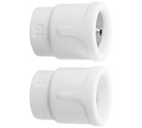 minkissy 2pcs Tig Gas Ceramic Cups Nozzle Welding Lens for Tig Welding Torch Size 10# Ceramic Cup Set Suitable for Gas Shielding