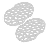 minkissy 2pcs Tpe Flexible Curly Hair Brush Set White Hair Volume Comb for Home and Salon Multifunctional Styling Curling Comb for Natural Afro and Wavy