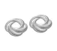 minkissy 2pcs Twisted Strip Brooch Elegant Geometric Stripe Design Metal Pin for Women Accessory for Sweaters Dresses Scarves More Unique for Special Occasions