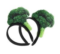 minkissy 2pcs Vegetable Headband Face Wash Headpiece Sunflower Bandeau for Women Boho Festival Hair Accessories