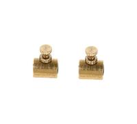 minkissy 2Pcs Wolf Tone Violin Mutes Musical Instrument Accessories for Suppressing Wolf Notes with Metal Knob Fine Workmanship Durable Design