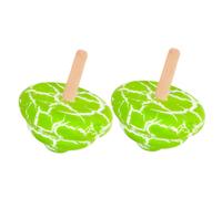 minkissy 2Pcs Wooden Gyro for Engaging Desktop Plaything Shape Recognition Creativity Development for Parties Parent Interaction