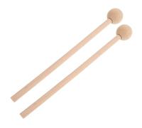 minkissy 2pcs Wooden Rhythm Sticks Sturdy Xylophone Mallets for Early Childhood Music Education Clear Sound Percussion Instrument for Young Musicians