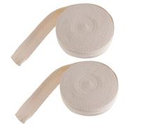 minkissy 2rolls High Elastic Plaster Socks Cotton Stockinette Tubular Bandage for Men Stockinette Tubular Bandage Wrap