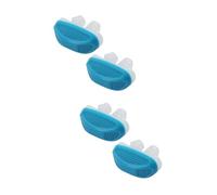 minkissy 2sets Snoring Nose Clips Ventilation Breathing Apparatus Blue Nose Purifier for Improved Sleep Comfortable and Easy to Use Snoring 2pcs*2
