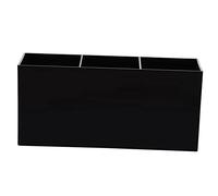 minkissy 3-in-1 Acrylic Makeup Brush Holder Lipstick Storage Stationery Pen Holder Desk Organiser Keep Your Cosmetics Tidy