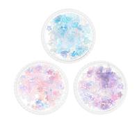 minkissy 3-pack Butterfly Face Jewelry for Boys and Girls Mixed Style Nail Art Decorations Child-friendly Makeup Charms for Parties Music Festivals Diy 3pcs