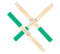 minkissy 3 Pairs Non Slip Drumsticks of Durable Maple Wood Drum Sticks for Beginners Adults Comfortable Grip for Practice Performance Suitable for Drum