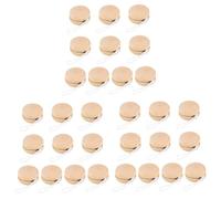 minkissy 30 Pcs Wooden Responsive Ball for DIY Painting Creative Crafts Boys and Parent Activities Boosting Imagination and Problem Solving Skills