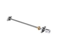 minkissy 300mm 8mm Metal T8 Lead Screw Set for 3d Printer with Stepper Motor Threaded Rod and Copper Nut Coupler, Industrial 3d Printer Parts Compatible with Stepper Motors