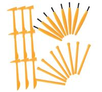 minkissy 30pcs Archaeological Excavation Tool Set for Hammer Brushes Digging Tools Realistic Dinosaur Dig Kit Educational Science for Young Learners
