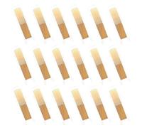 minkissy 30Pcs B-Flat Soprano Saxophone Reeds Strength 2.5 - Traditional Woodwind Instrument Reeds Bulk Pack with Plastic Storage Box - Suitable for Beginner Students and Jazz Players