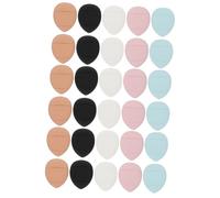 minkissy 30pcs Elf Powder Puff Alternative Jumbo Pure Cotton Face Puff Loose Powder Makeup Tools